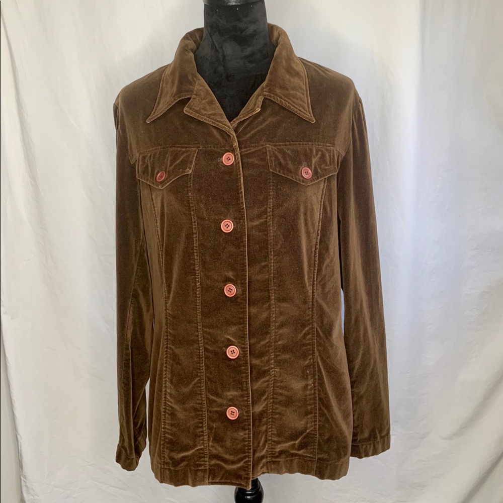 Vintage velveteen blazer